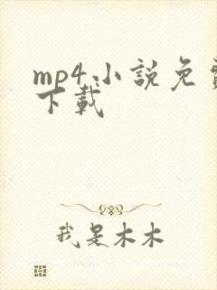 mp4小说免费下载
