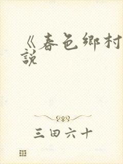 《春色乡村》小说