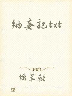纳妾记txt