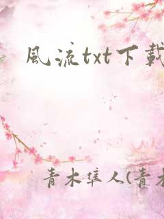 风流txt下载