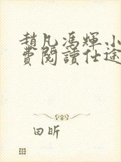 赵凡冯辉小说免费阅读仕途赵凡