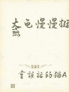 大龟慢慢挺进张燕