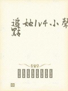 追她1v4小声点