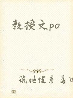 教授文po