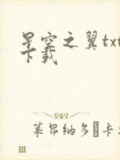 星空之翼txt下载