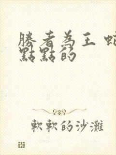 胜者为王 蛇蝎点点的