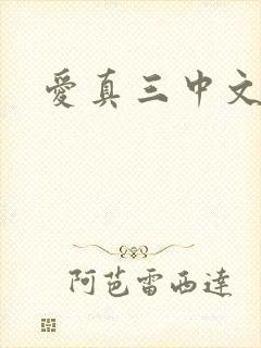爱真三中文网