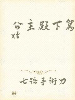 公主殿下驾到txt