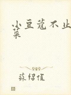 小豆蔻不止是颗菜