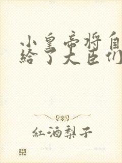 小皇帝将自己赏给了大臣们