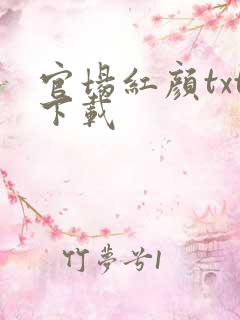 官场红颜txt下载