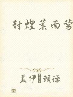 封煜叶南莺小说