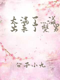 太满了...溢出来了双男动漫