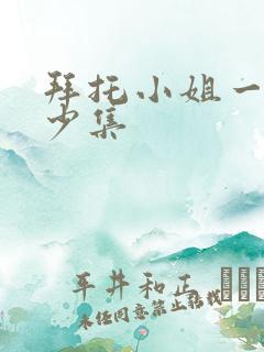 拜托小姐一共多少集