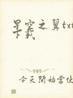 星空之翼txt下载