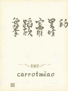 舞蹈室里的景色李欣罗晴