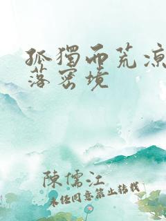 孤独而荒凉的失落密境