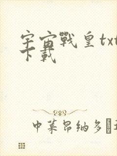 宇宙战皇txt下载