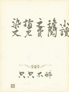 染指之后小说全文免费阅读