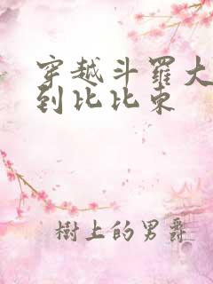 穿越斗罗大陆推到比比东