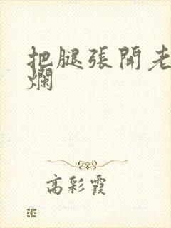 把腿张开老子臊烂