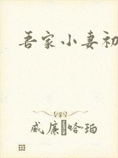 吾家小妻初养成