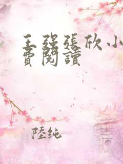 王强张欣小说免费阅读