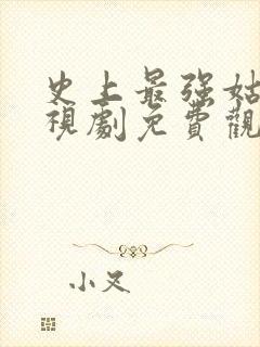 史上最强姑爷电视剧免费观看