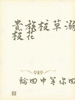 贵族校草溺爱拽校花