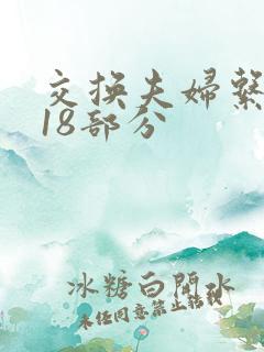 交换夫妇系列第18部分