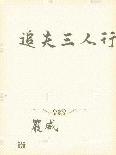 追夫三人行