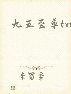 九五至尊txt