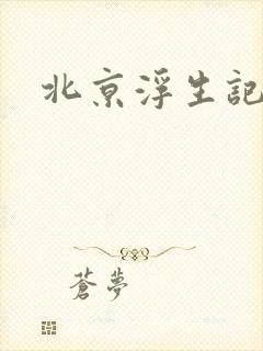 北京浮生记下载