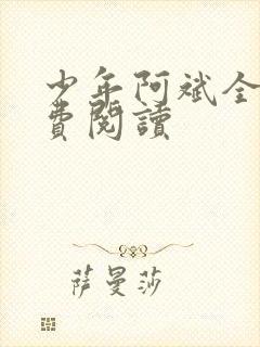 少年阿斌全文免费阅读