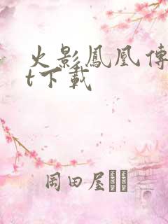 火影凤凰传txt下载