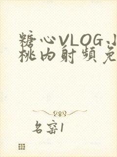 糖心VLOG小桃内射频免费