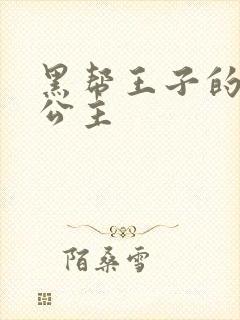 黑帮王子的淘气公主