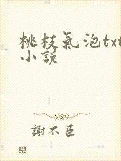 桃枝气泡txt小说