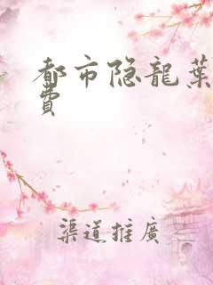 都市隐龙叶辰免费