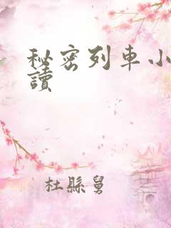 秘密列车小说阅读