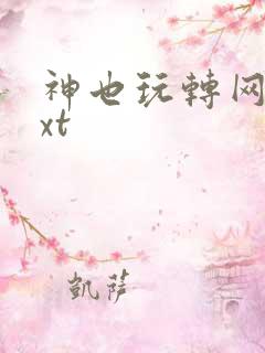 神也玩转网游txt