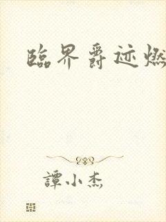 临界爵迹燃魂书