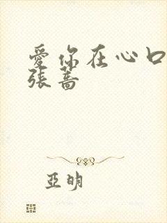 爱你在心口难开张蔷