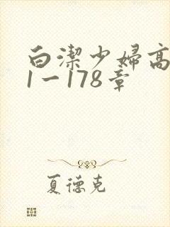 白洁少妇高义第1一178章