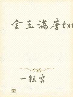 金玉满唐txt