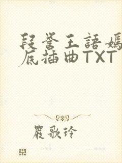 段誉王语嫣在井底插曲TXT