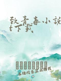 致青春小说txt下载