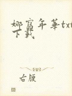 娜写年华txt下载