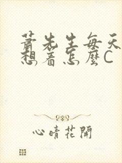 萧先生每天都在想着怎么C