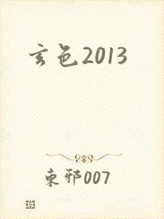 玄色2013